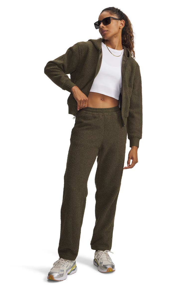High Pile Fleece Jacket, Alternate, color, GRN
