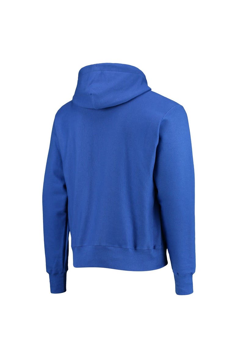Men's Champion Royal Hampton Pirates Tall Arch Pullover Hoodie, Alternate, color, Royal
