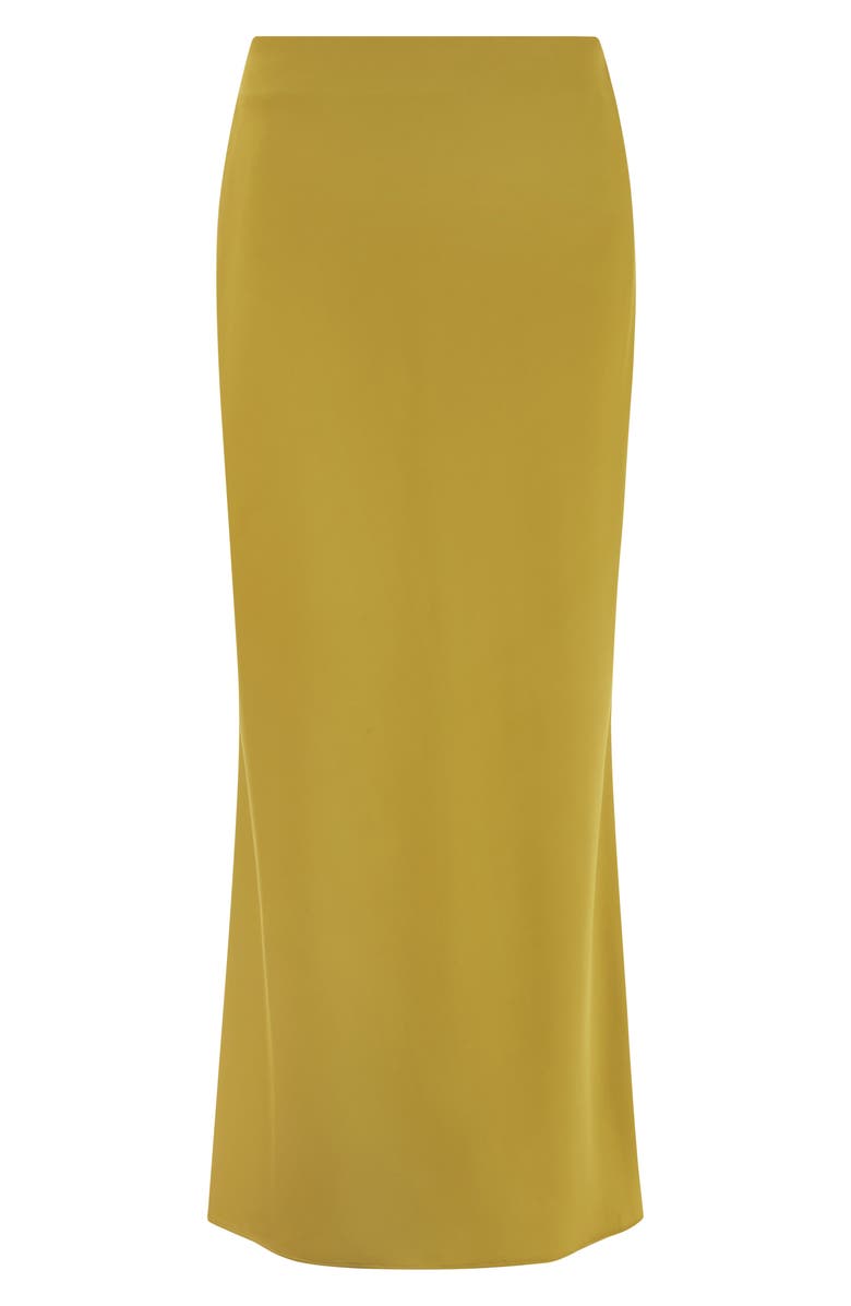 ALIGNE Harris Bias Cut Skirt, Alternate, color, Mustard