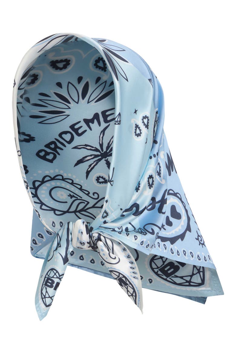Bandana Headscarf, Alternate, color, Blue