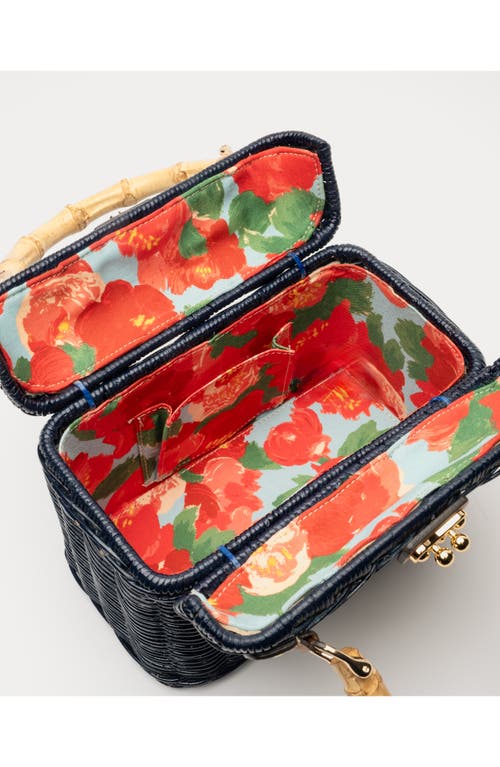 Frances Valentine Hannah Woven Wicker Lunchbox