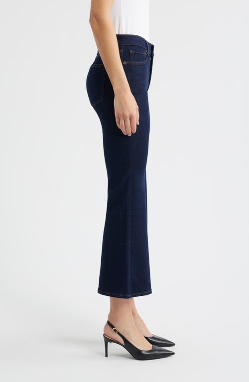 Frame The Pixie Icon High Waist Flare Jeans In Blue