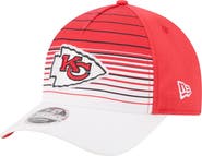 New Era Men's New Era White/Red Kansas City Chiefs Adventure Gradient 9FORTY M-Crown A-Frame Adjustable Hat