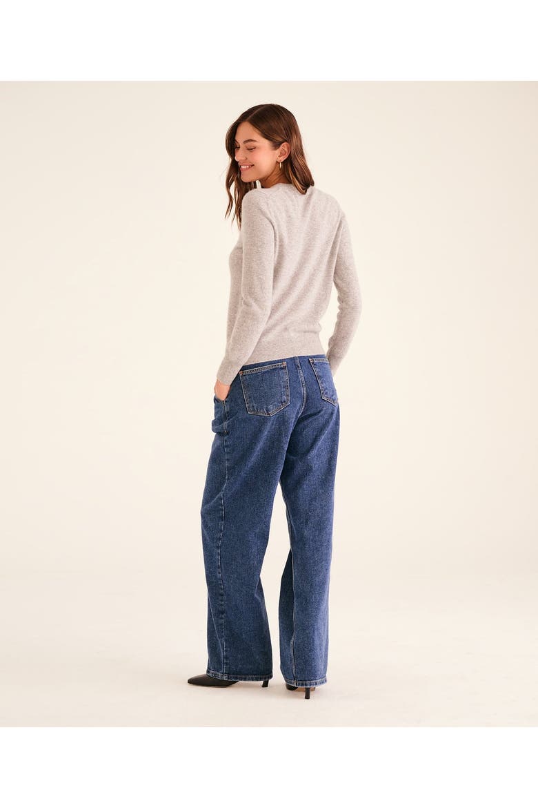 The Original Cashmere Sweater, Alternate, color, Cement