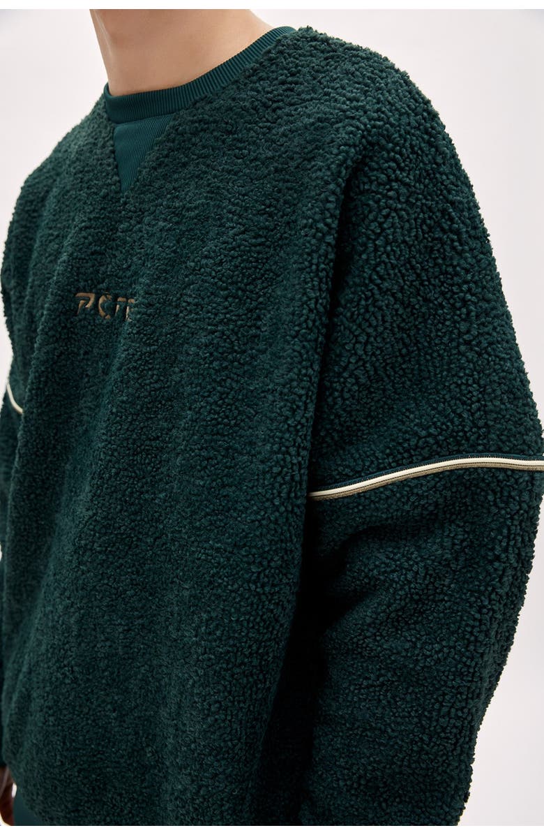 PCFG Fluffy Track Sweat, Alternate, color, Dark Green