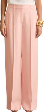 Reiss Magda Pleated Wide Leg Pants
