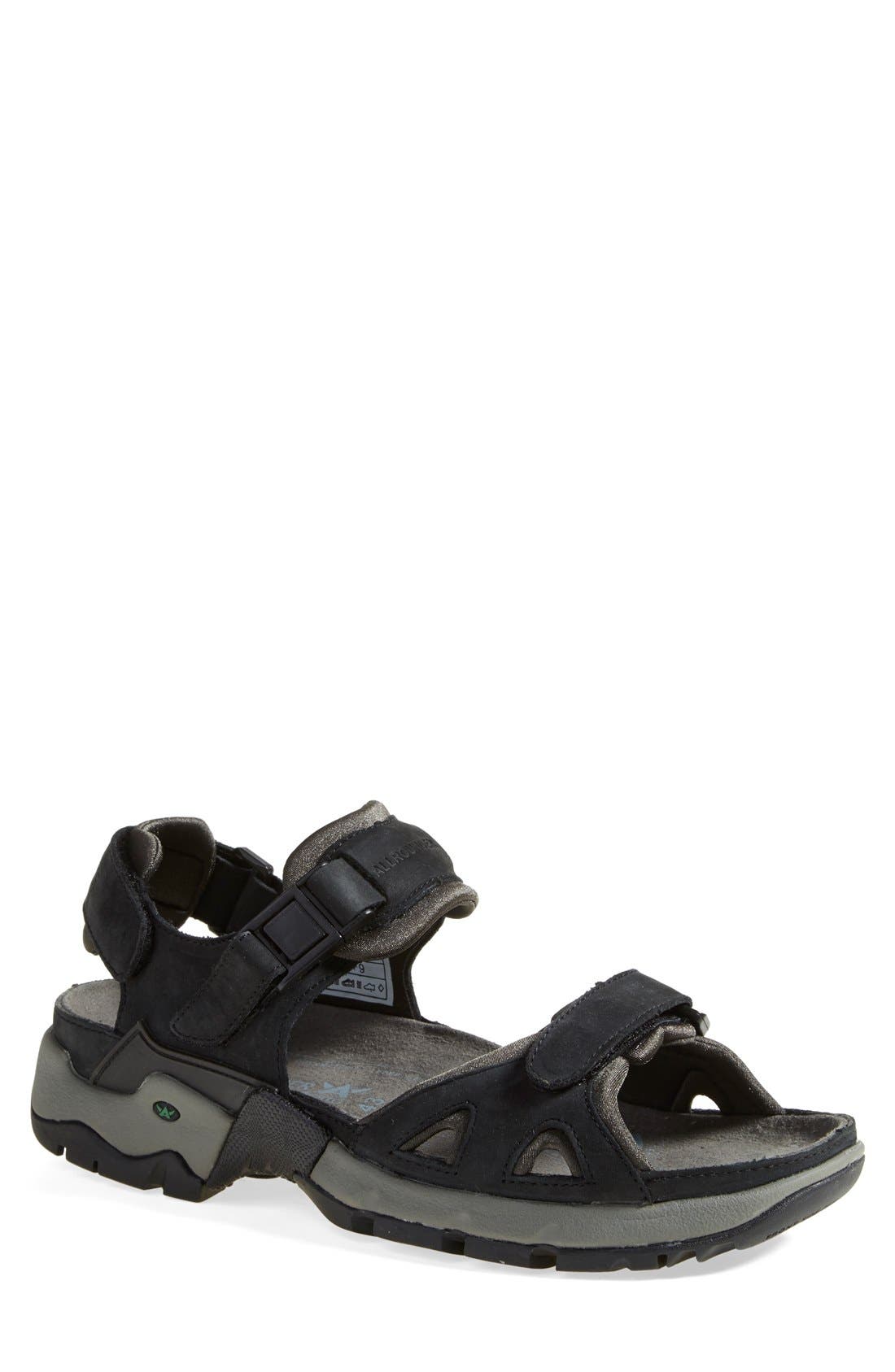 Mephisto Allrounder by Mephisto 'Alligator' Sandal, Alternate, color, 