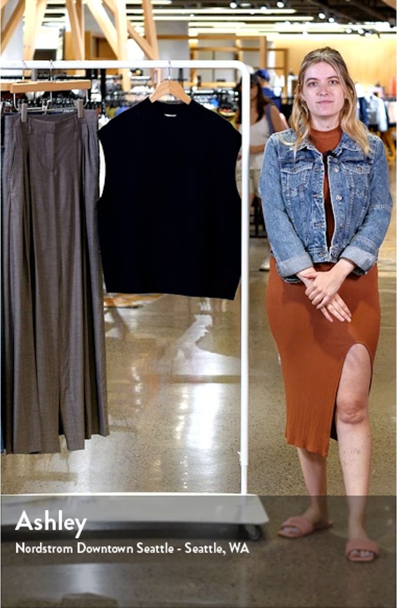 Merritt Cashmere Sweater Vest, sales video thumbnail