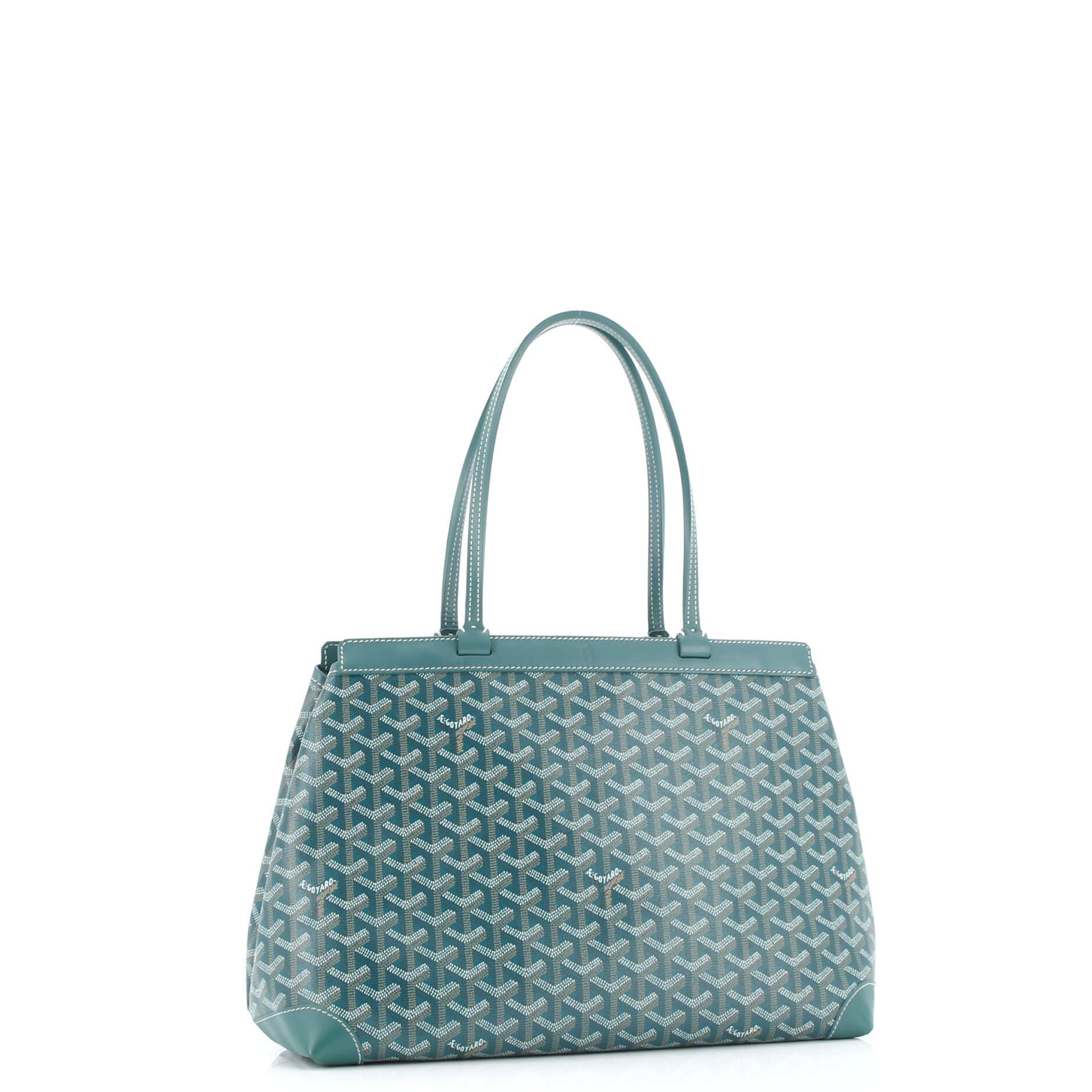 Pre-Owned Goyard Bellechasse Bag Coated Canvas PM, Alternate, color, 