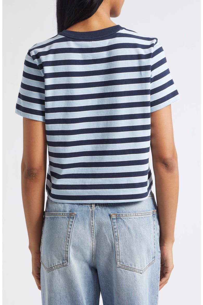 The Boxy T-Shirt, Alternate, color, CHAMBRAY STRIPE