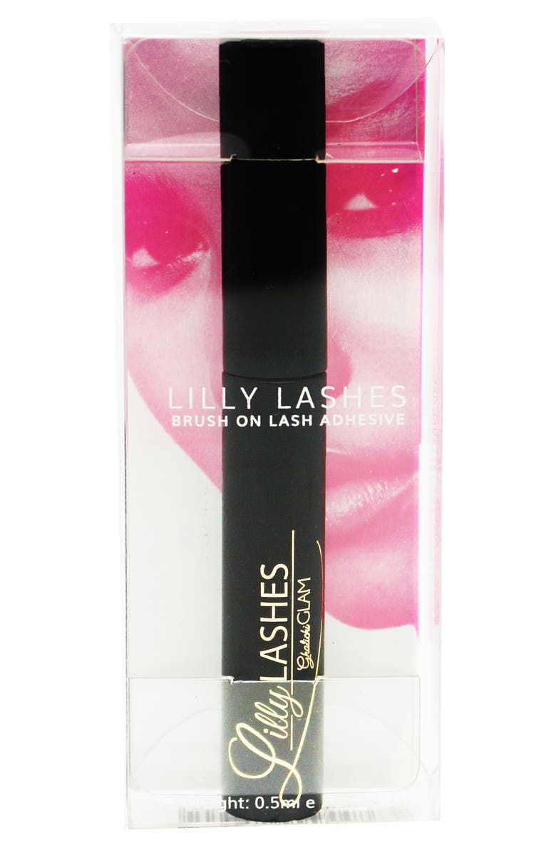 Lilly Lashes Brush-On Lash Adhesive, Alternate, color, 