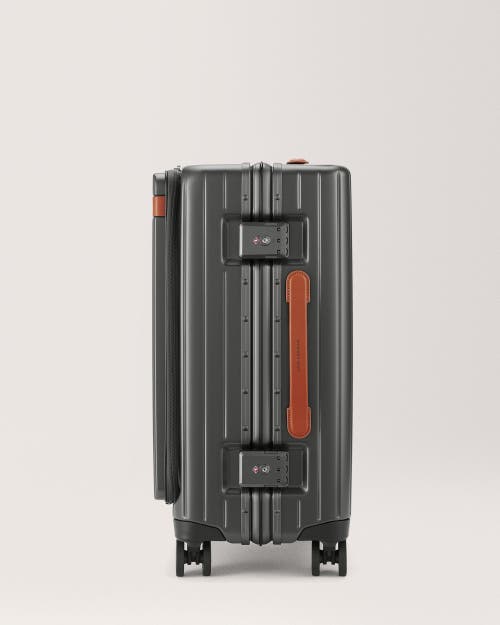 Carl Friedrik The Carry-on X Suitcase In Grey/cognac