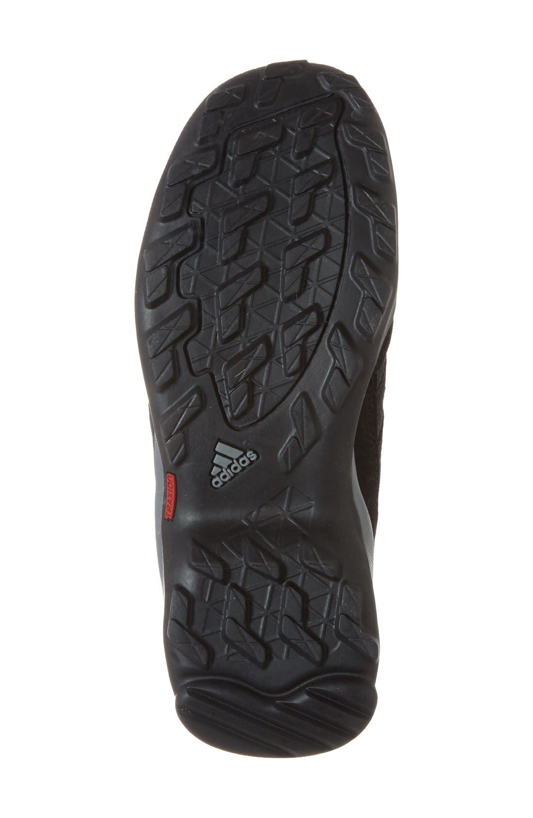 'Terrex Mid Gore-Tex' Hiking Shoe, Alternate, color, BLACK/ BLACK/ VISTA GREY