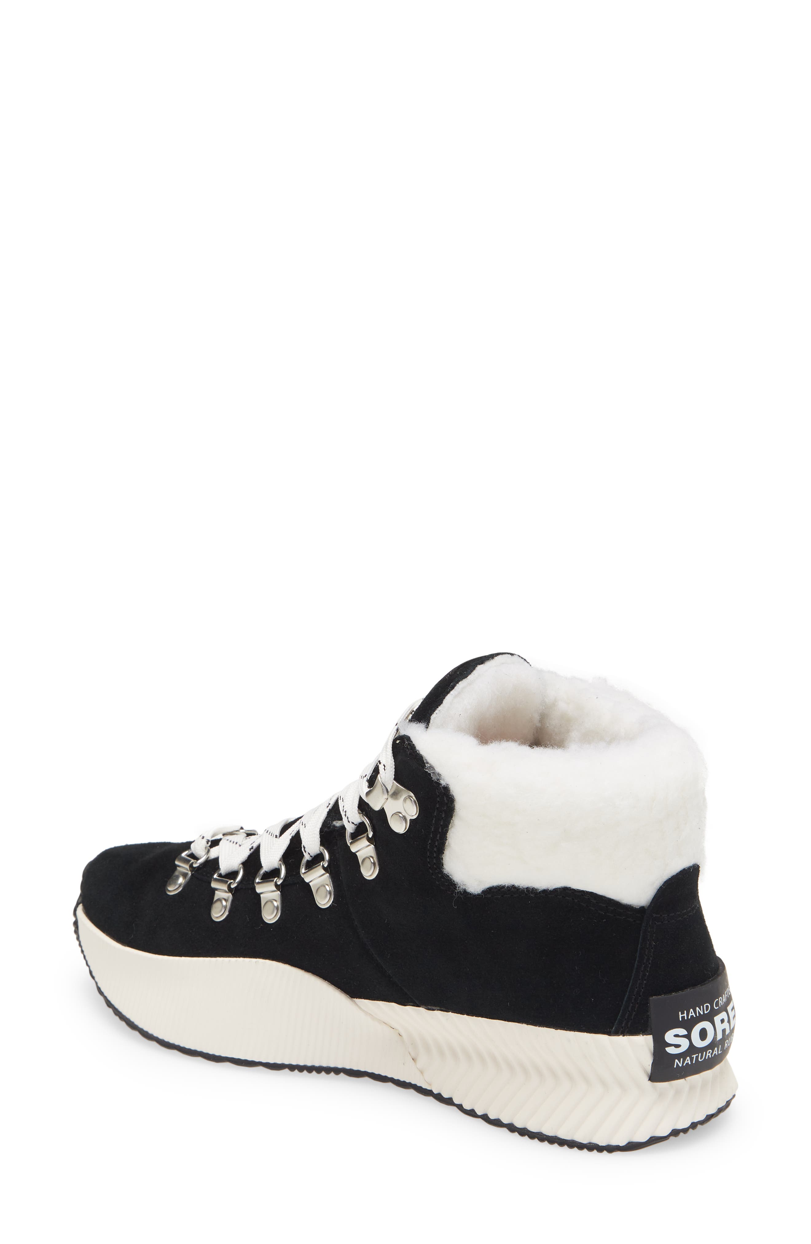 SOREL Out N' About III Conquest Waterproof Boot, Alternate, color, Black Sea Salt