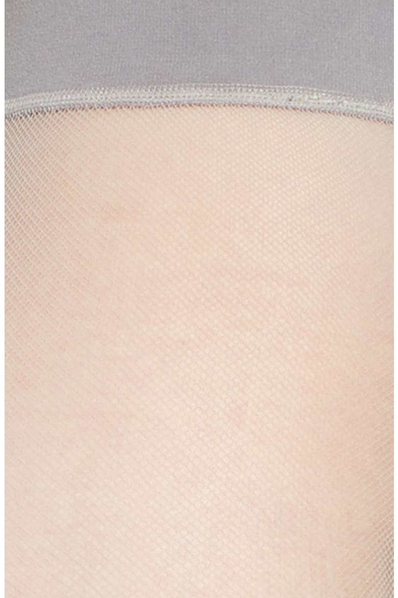 Micro Fishnet Tights, Alternate, color, ALUMINUM