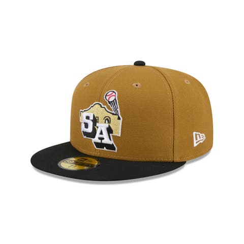Men's New Era  Gold San Antonio Missions Theme Nights 59FIFTY Fitted Hat
