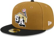 New Era Men's New Era  Gold San Antonio Missions Theme Nights 59FIFTY Fitted Hat