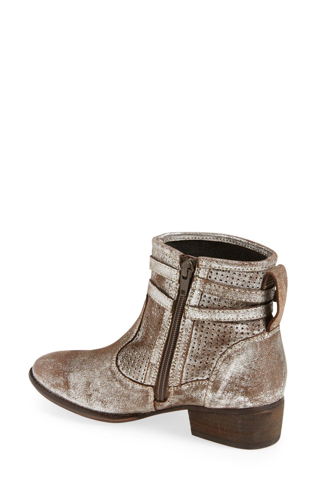 'Sanctuary' Suede Bootie, Alternate, color, PEWTER SUEDE