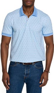 CONSTRUCT Slim Fit Tennis Ball Polo Short Sleeve Shirt