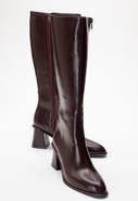Prologue Shoes Paradis Block Heel Knee High Boot