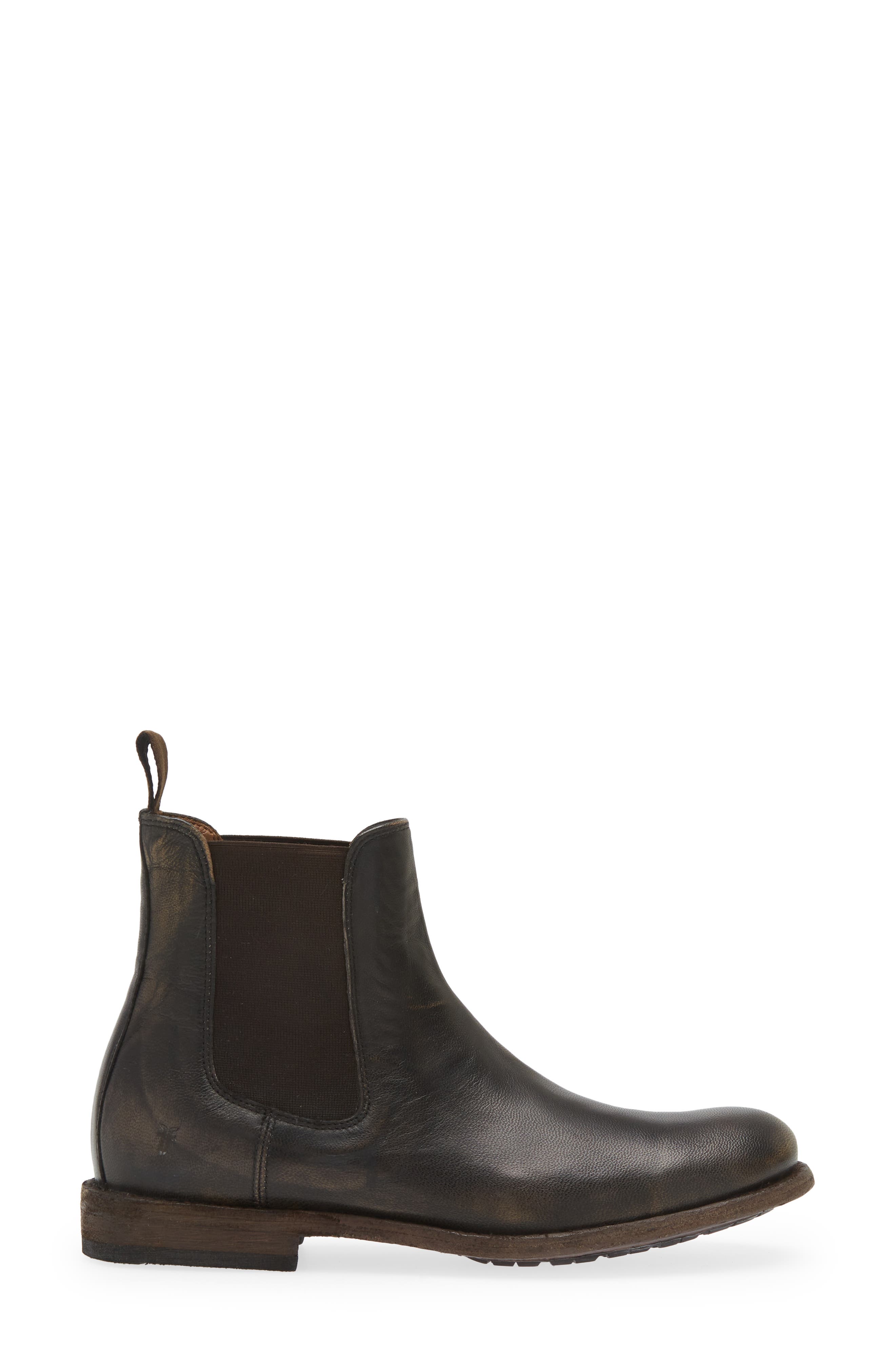 Frye Tyler Chelsea Boot, Alternate, color, Dark Brown