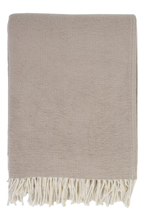 Pom Pom At Home Billie Fringe Cotton Throw Blanket