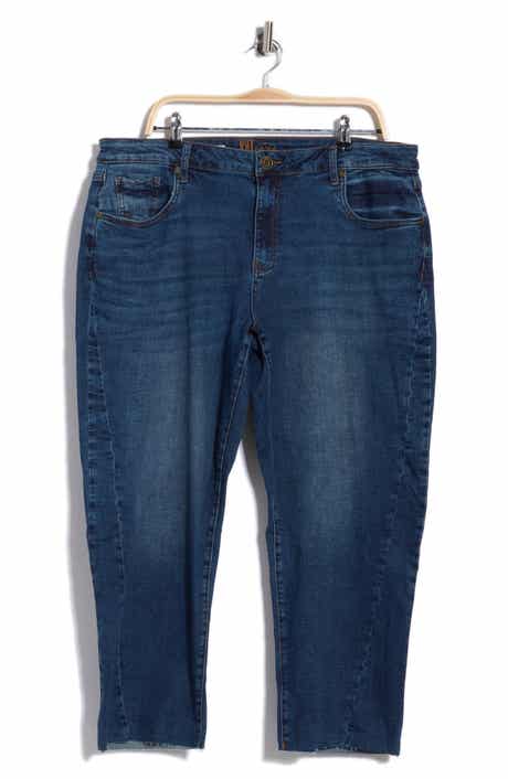Shay High Waist Crop Straight Leg Jeans