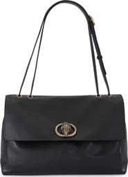 Kurt Geiger London Chelsea Large Slouchy Leather Flap Bag