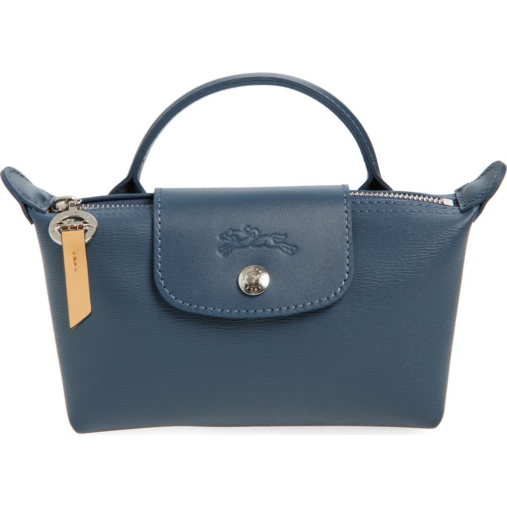 Longchamp Le Pliage City Leather Cosmetics Case