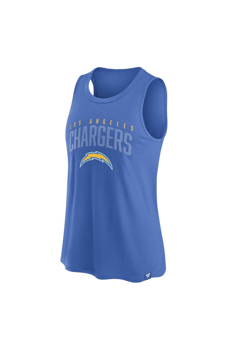 FANATICS Women's Fanatics Branded Powder Blue Los Angeles Chargers Classic Rhine Tank Top, Alternate, color, Powder Blue