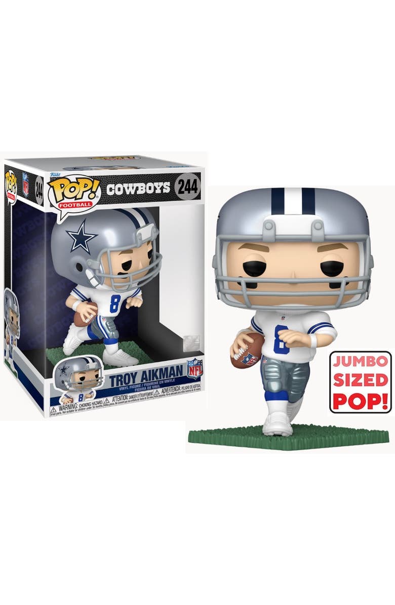 Funko Troy Aikman (Dallas Cowboys) Funko Pop! NFL Legends 10", Main, color, Multi-Color