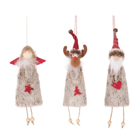 Friends Ornaments, Set of 3