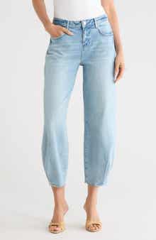 Krista High Waist Crop Taper Leg Jeans