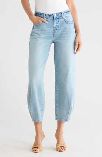 Krista High Waist Crop Taper Leg Jeans