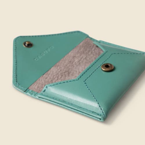 Casupo Mini Envelope Wallet With Rfid Protection In Blue