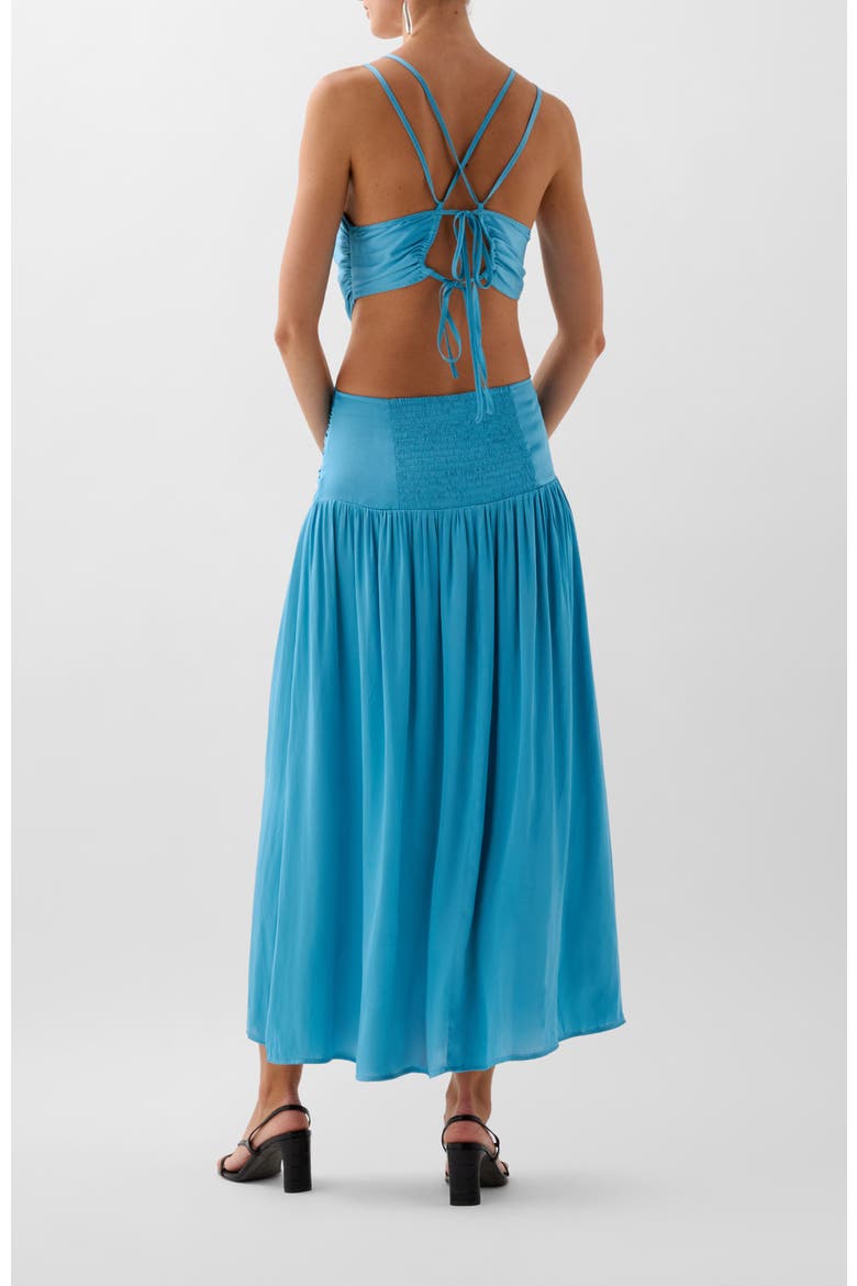Slip Wow Back Dress, Alternate, color, Blue