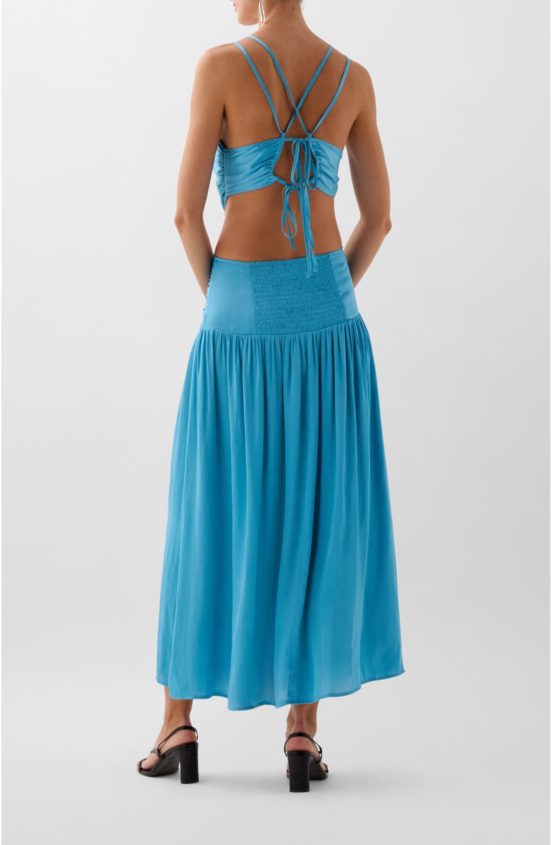 Scalpers Slip Wow Back Dress, Alternate, color, Blue