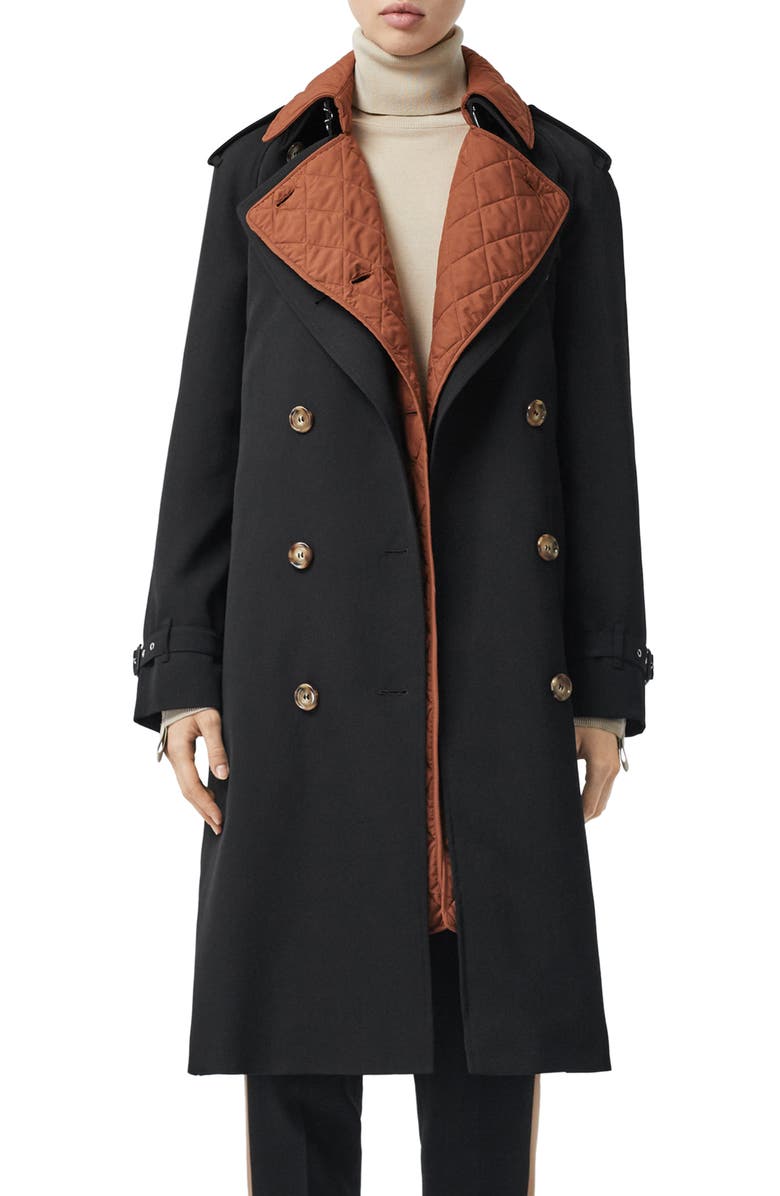 Burberry 3-in-1 Trench Coat with Quilted Liner, Main, color,