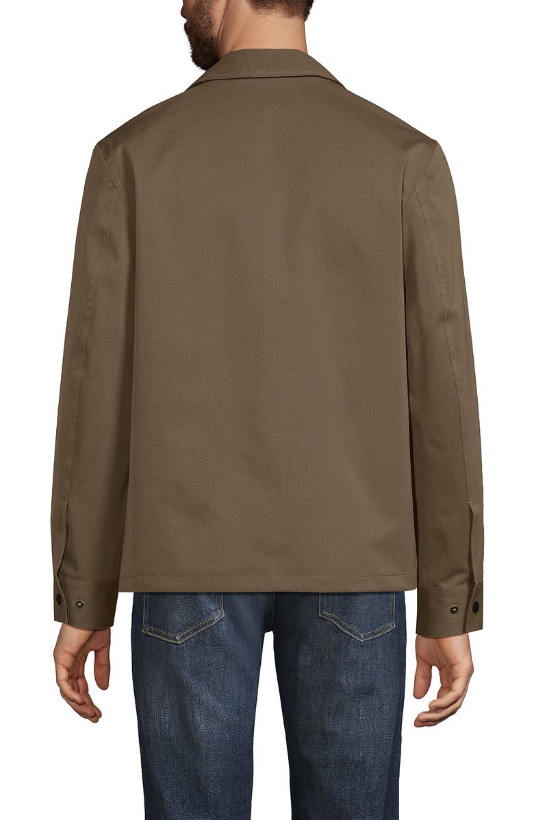 Lands' End Squall Mac Rain Jacket, Alternate, color, Vintage Taupe