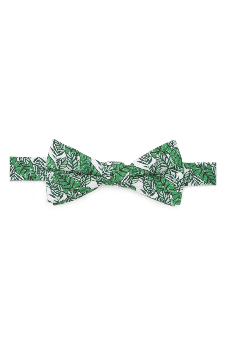 Cufflinks, Inc. Palm Leaf Bow Tie, Main, color, Green