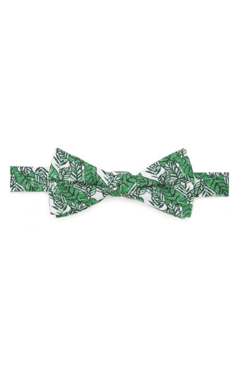Palm Leaf Bow Tie