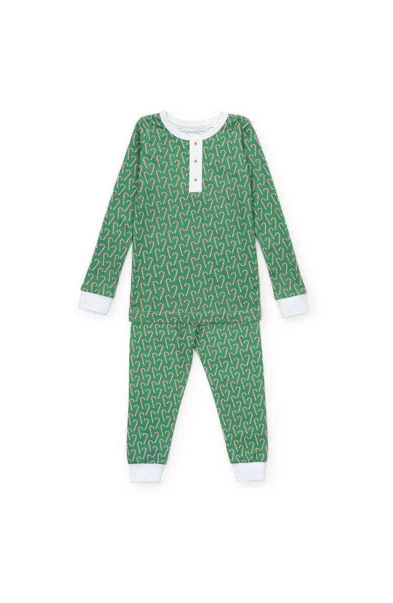 Lila and Hayes Jack Boys' Pajama Pant Set, Main, color, Candy Cane Lane