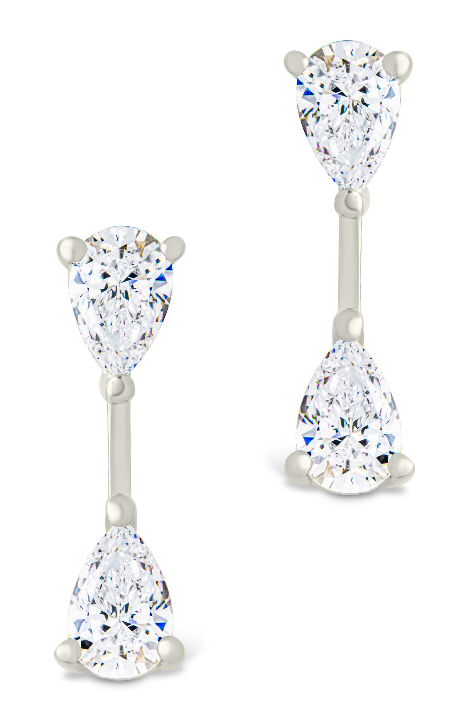 Sterling Forever Pear Drop Earrings | Nordstrom