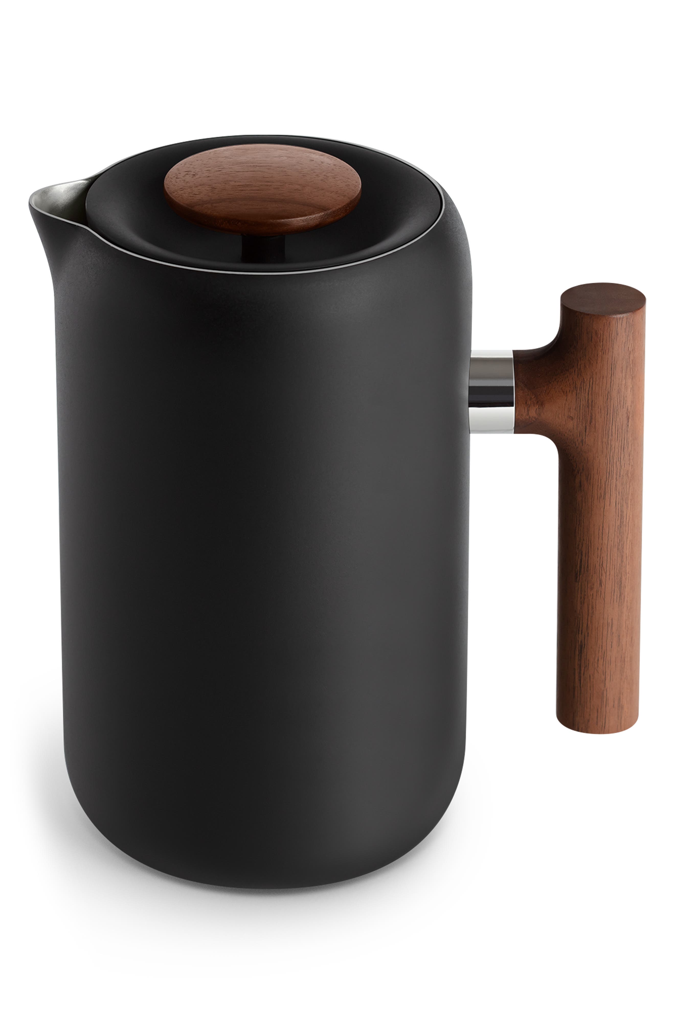 selected MATTE BLACK W/ WALNUT ACCENTS