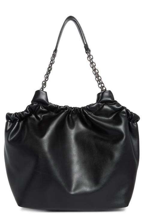 Chain Water Repellent Shoulder Bag