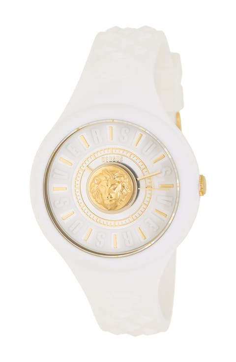 Versace Women's Silcone Strap Watch, 39mm