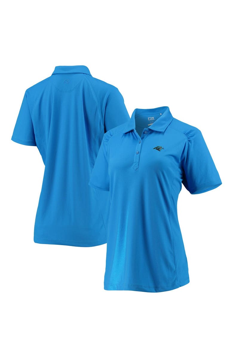Cutter & Buck Women's Cutter & Buck Blue Carolina Panthers Northgate DryTec Raglan Polo, Main, color, Blue