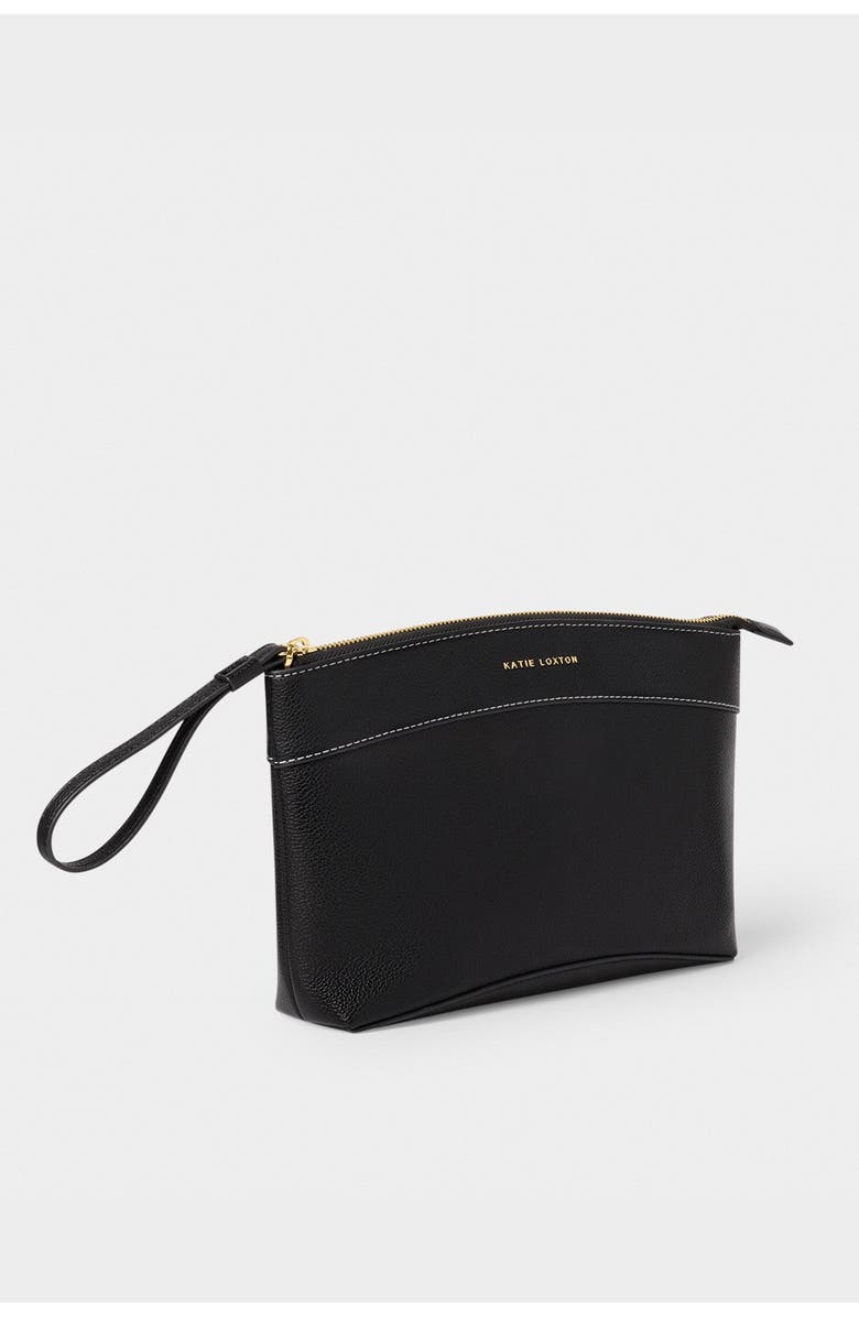 Katie Loxton Wristlet Clutch, Main, color, Black