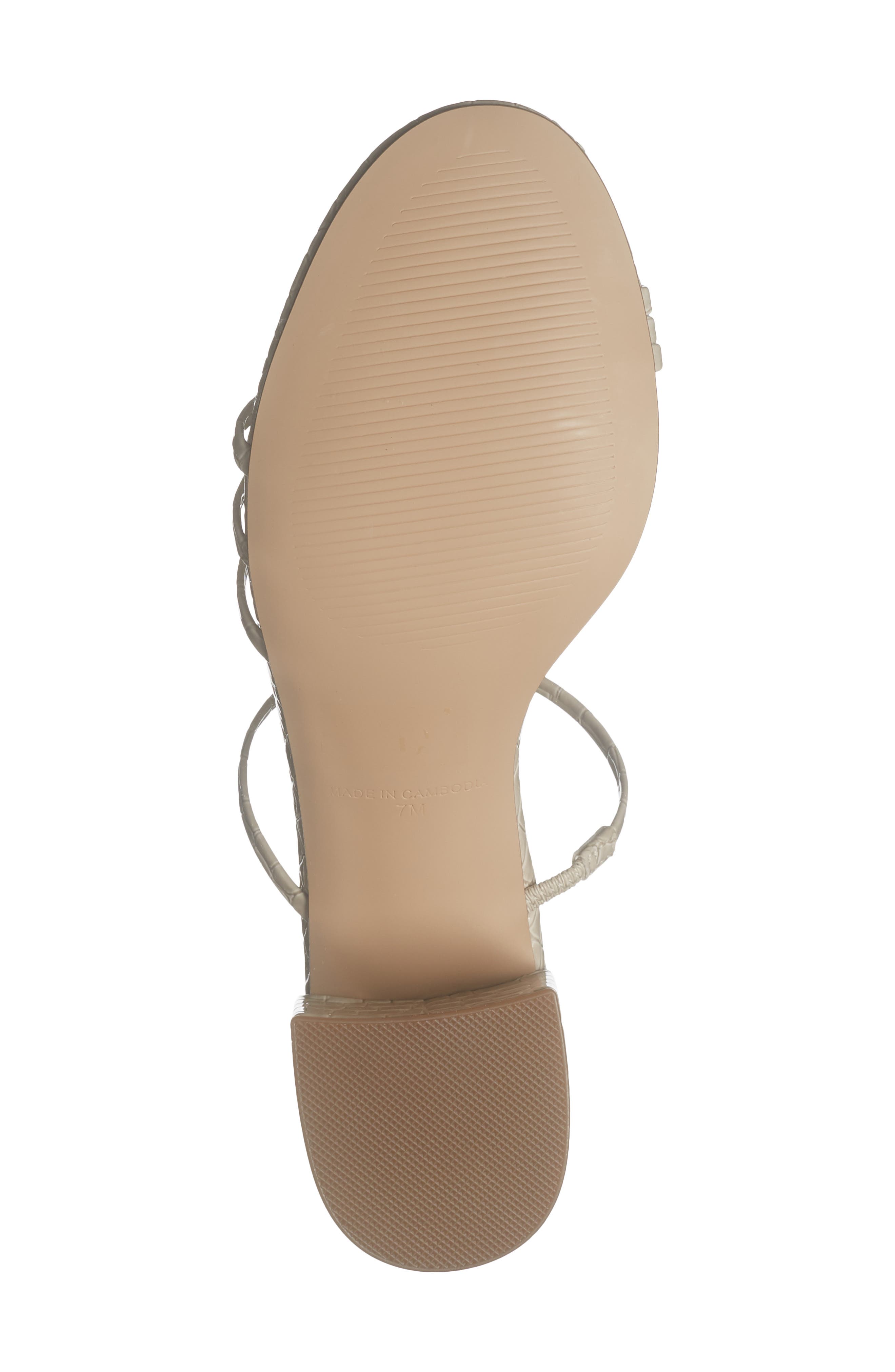 Miari Slide Sandal, Alternate, color, BONE CROCO