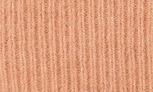 Allsaints Underground Rib Beanie In Orange